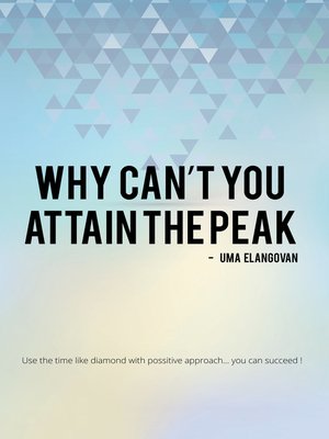 cover image of Why Can't You Attain the Peak